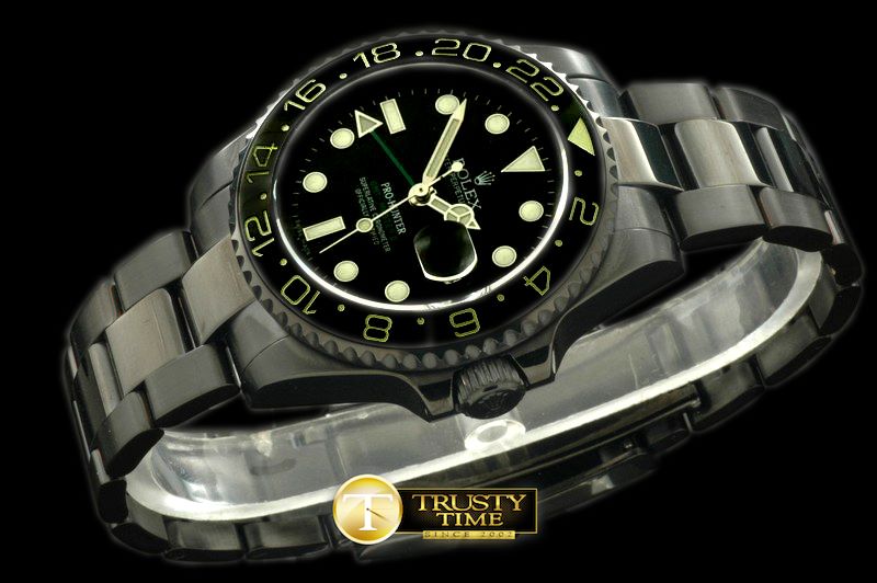 롤렉스 Pro Hunter GMT PVD/PVD Swiss 2836 -ROLGMT086A