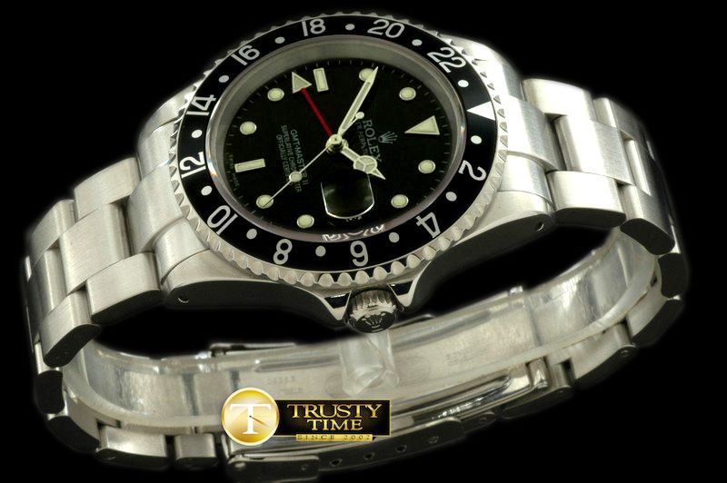 롤렉스 GMT II 16710 SS Black Swiss 2836/3186 -ROLGMT089A