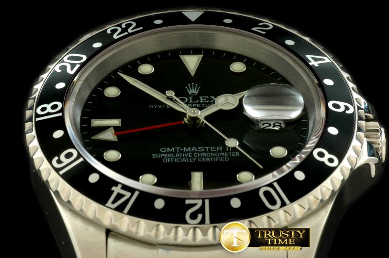 롤렉스 GMT II 16710 SS Black Asian 2813 21J -ROLGMT089C