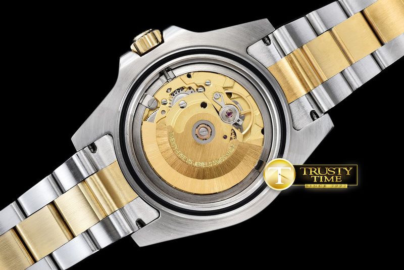 롤렉스 YG/SS Ref.116713 GMT TT Noob Black Asia 2836 -ROLGMT107