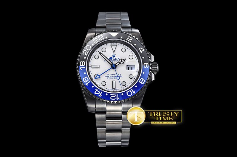 롤렉스 Titan Black GMT Master 2 Arctos PVD/PVD White A2836 -ROLGMT111B