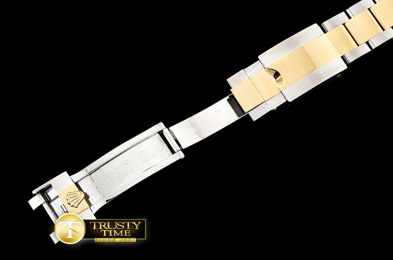 롤렉스 GMT Master II 116713LN 904L YG/SS Green GMF A2836 -ROLGMT137