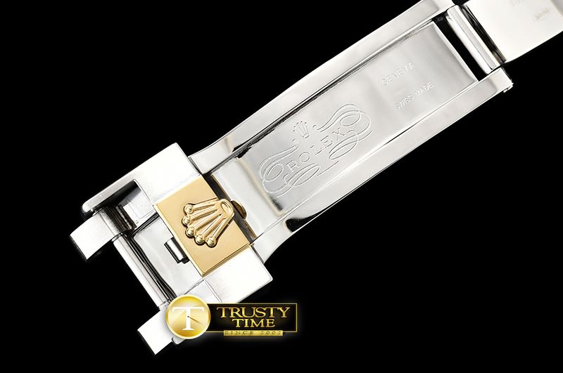 롤렉스 GMT Master II 116713LN 904L YG/SS Green GMF A2836 -ROLGMT137