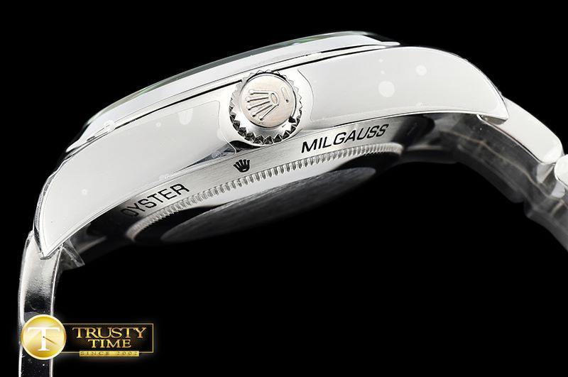 롤렉스 Milgauss Black 116400M SS/SS Black ARF Asia 2824 -ROLMIL024