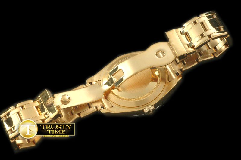 롤렉스 Diam Bez SS White Diamond/Gold Tier Asian 2813 -ROLMP009A