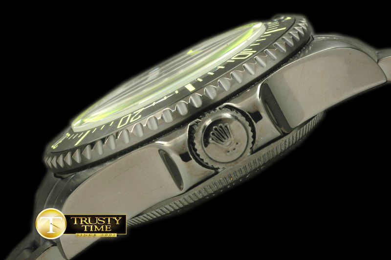 롤렉스 Deepsea Watch What If Edition PVD Blk/Grn A2813 -ROLSD038C