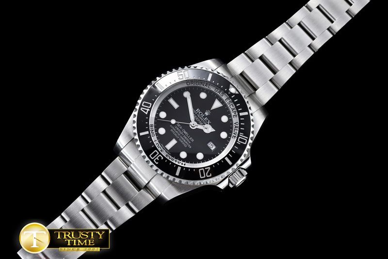 롤렉스 Deep Sea Dweller Black SS/SS Noob V7 Ult A2836 -ROLSD057A