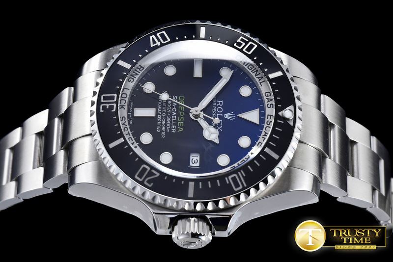 롤렉스 Deep Sea Dweller Blue SS/SS Noob V7 Ult A2836 -ROLSD057B