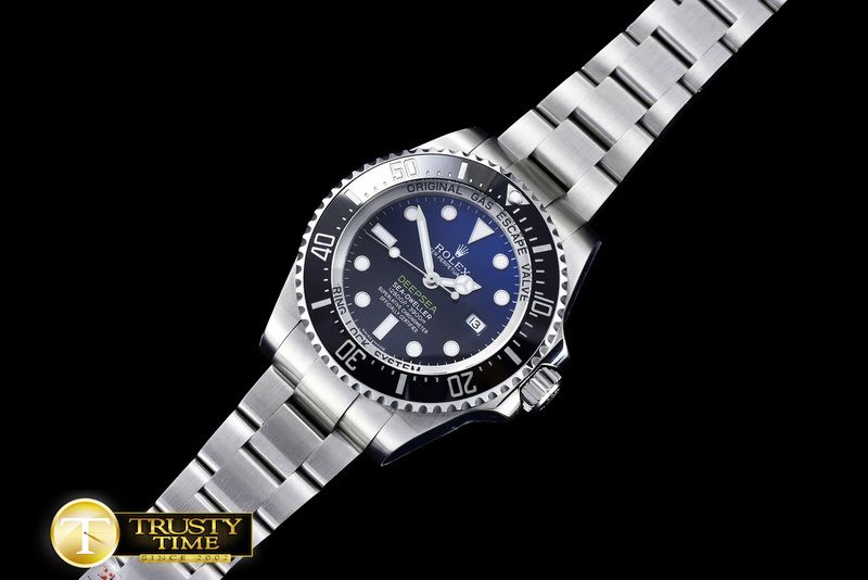 롤렉스 Deep Sea Dweller Blue SS/SS Noob V7 Ult A2836 -ROLSD057B