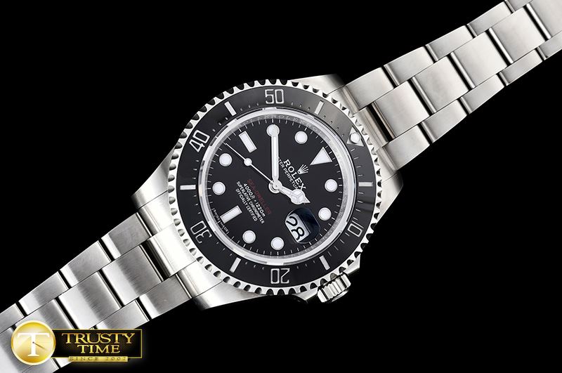 롤렉스 Seadweller 126600 43mm SS/SS Single Red BP Asia 3235 -ROLSD065A