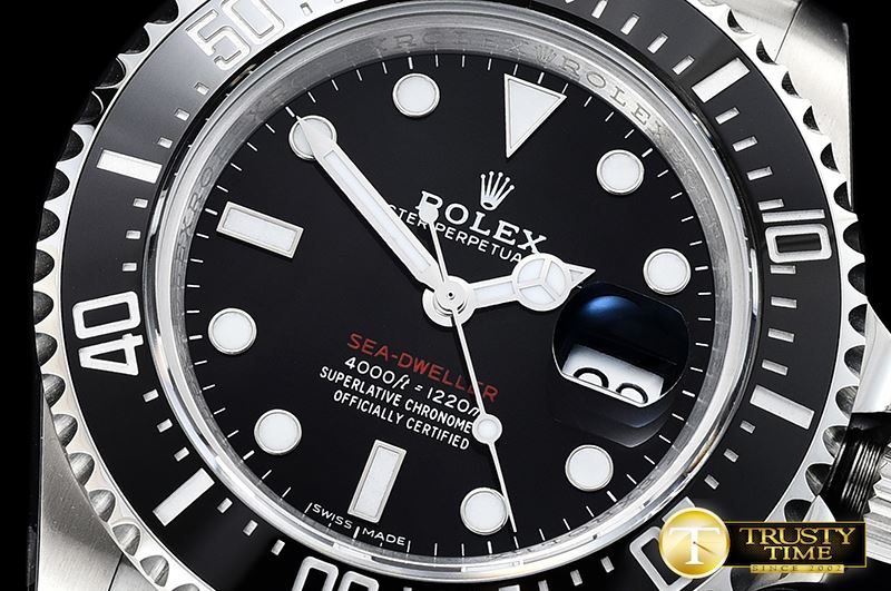 롤렉스 Seadweller 126600 43mm SS/SS Single Red ARF V2 A2824 -ROLSD074