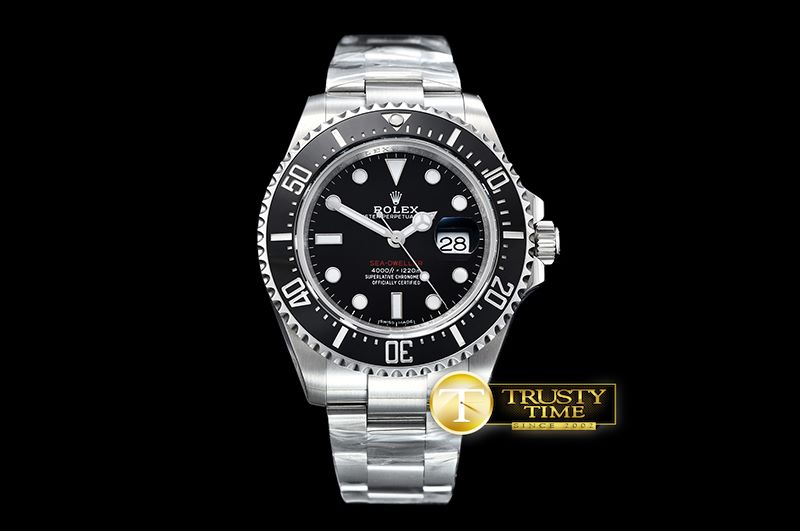 롤렉스 Seadweller 126600 43mm SS/SS Single Red ARF V2 A2824 -ROLSD074