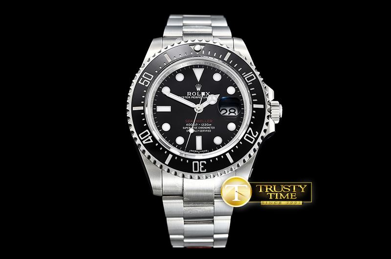 롤렉스 Seadweller 126600 43mm 904L SS/SS Single Red GMF A2836 -ROLSD078