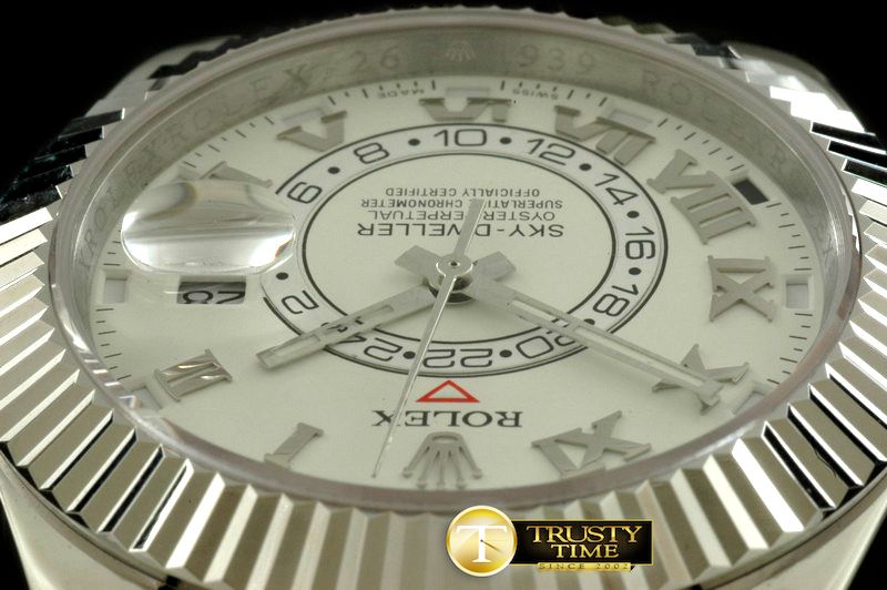 롤렉스 Skydweller SS/SS White Asian 2836 -ROLSKD002A