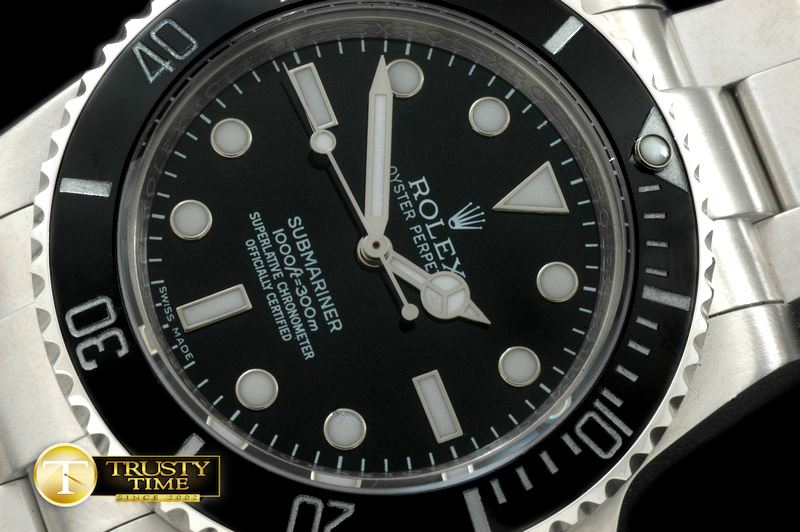 롤렉스 114060 No Date Black SS Sub A2836 -ROLSUB0142