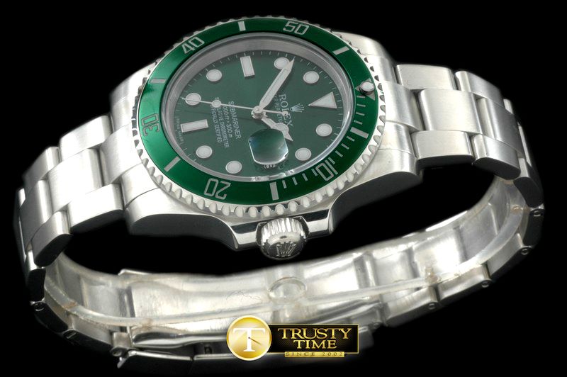 롤렉스 116610 Green SS Sub Jap M9015 -ROLSUB0146