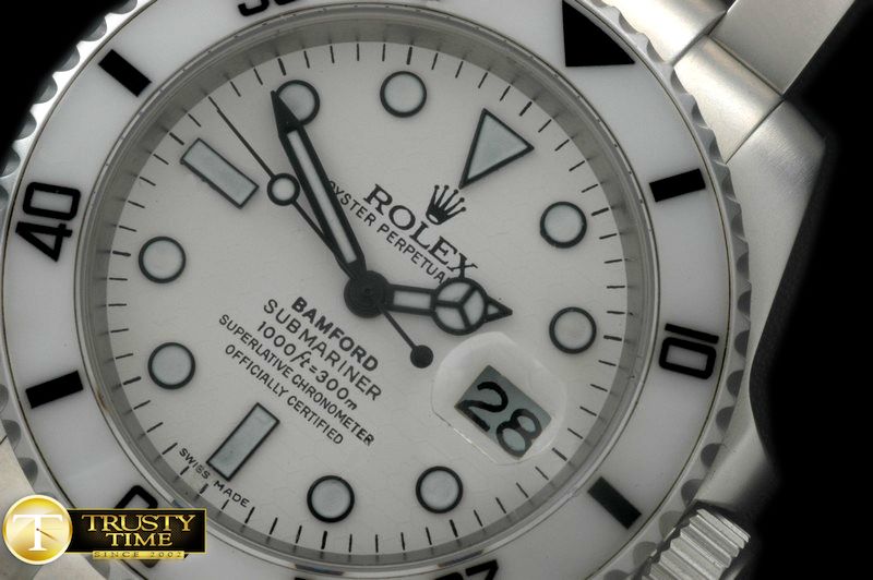 롤렉스 116610 Bamford White SS Sub A2836 -ROLSUB0156