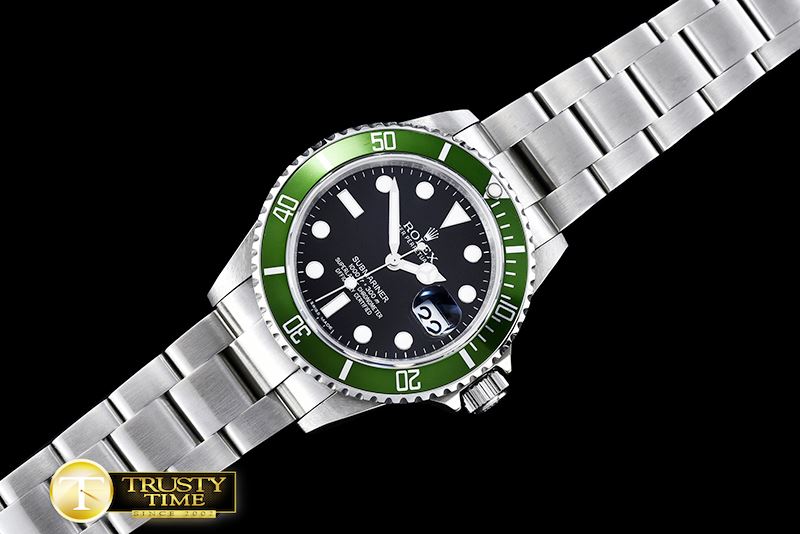 롤렉스 Submariner Ref.16610LV SS/SS Black BP A3135 Mod -ROLSUB0201A