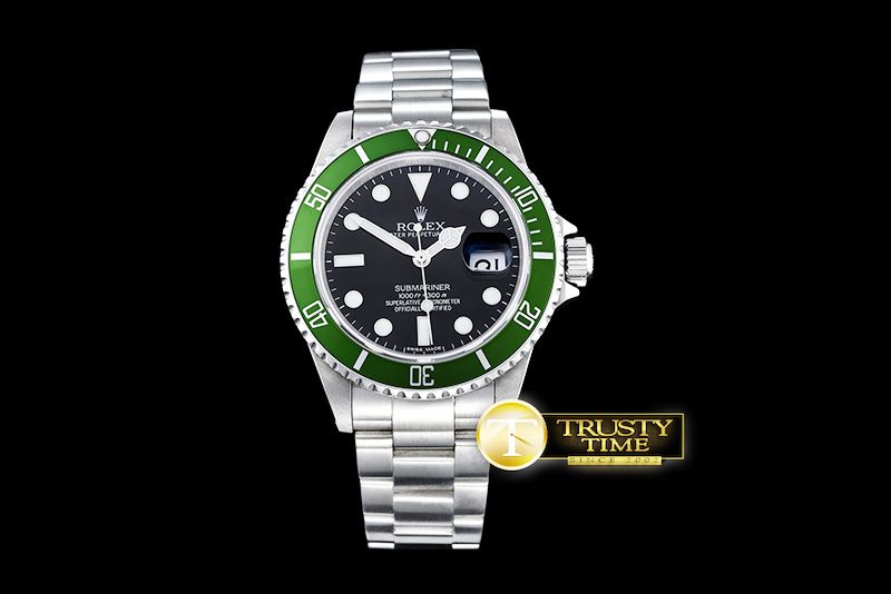 롤렉스 Submariner Ref.16610LV SS/SS Black BP A3135 Mod -ROLSUB0201A