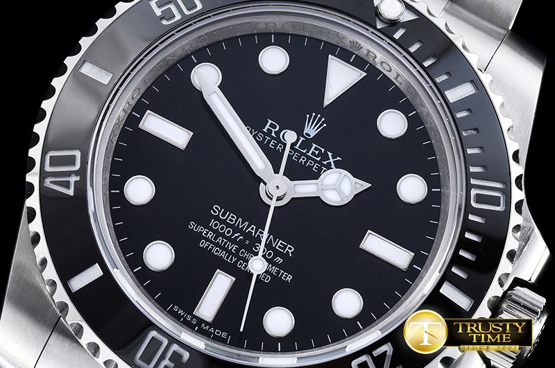 롤렉스 Submariner 114060 SS/SS Black BP Ult A3130 Mod -ROLSUB0212