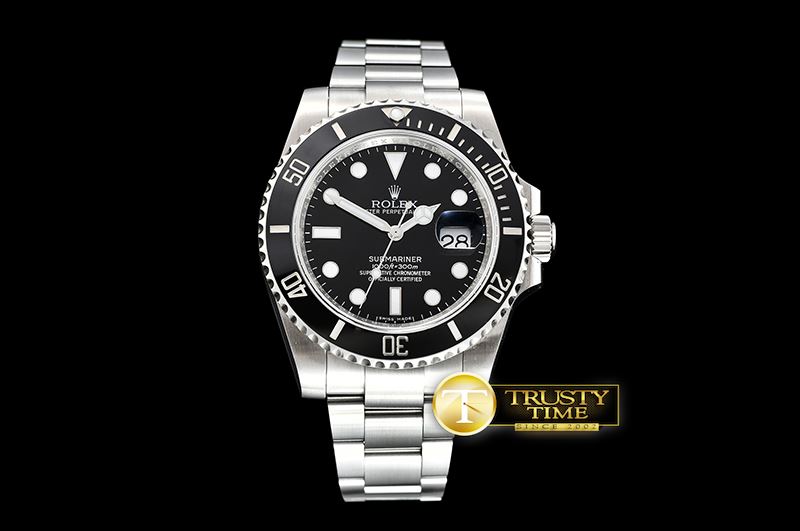 롤렉스 Submariner 116610 904L SS/SS Black ARF Ult Asia 2824 -ROLSUB0233