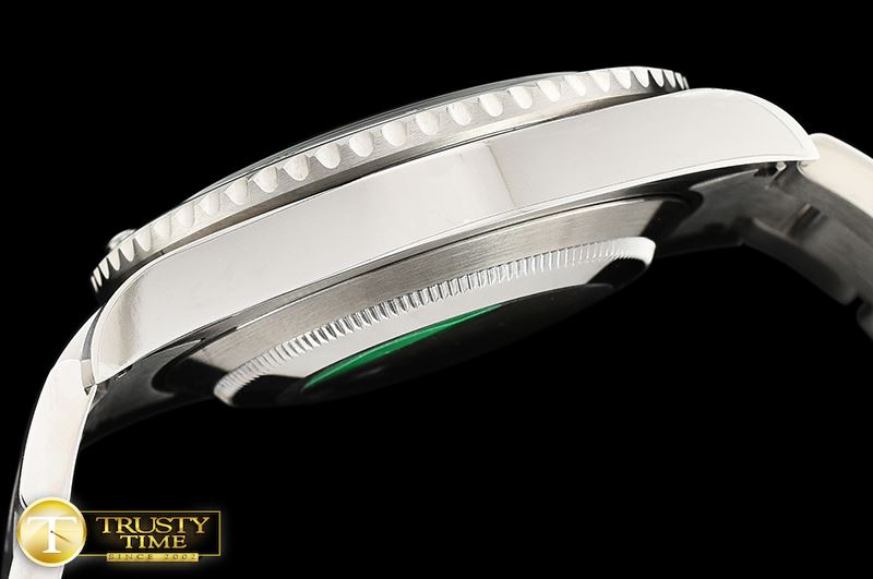 롤렉스 Submariner 116610LV SS/SS Green V8 Noob A2836 -ROLSUB0238