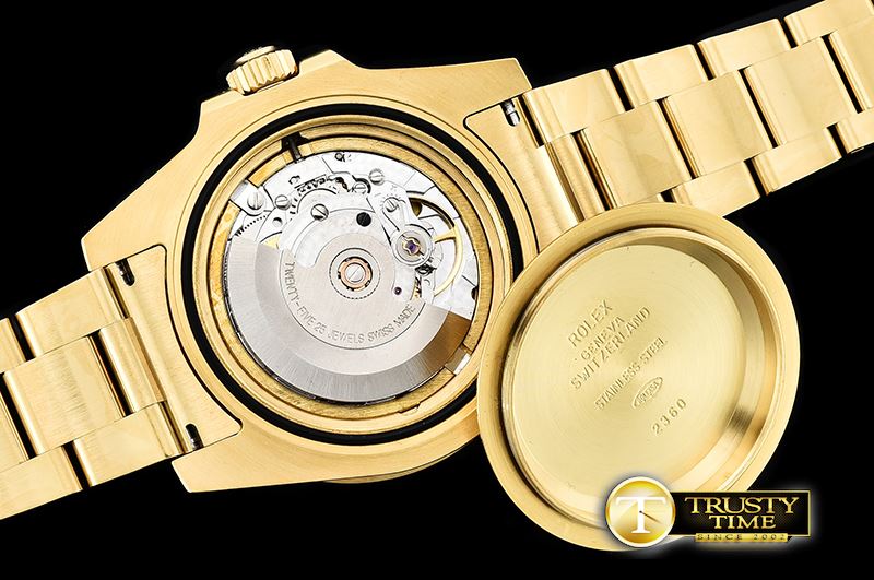 롤렉스 Submariner 116618LN YG/YG Black KSF Asia 2836 -ROLSUB0253C