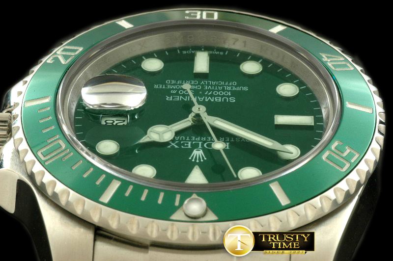롤렉스 116600LV Green Submariner Asian 21J -ROLSUB087C