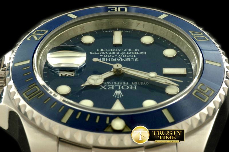 롤렉스 116600 Blue Submariner Asian 2813 -ROLSUB091A