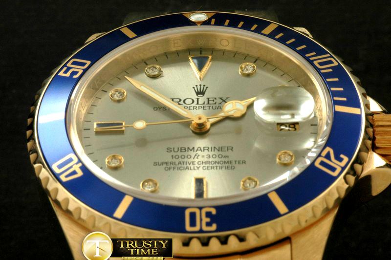 롤렉스 16619 Serti Silver FG Sub Asian 2813 -ROLSUB102C