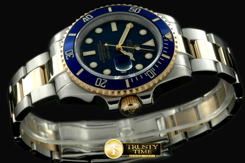 롤렉스 16613 Blue SS/FG TT Sub Asian 2813 -ROLSUB104C