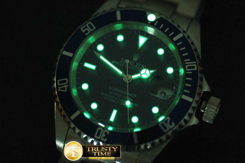 롤렉스 16610 Blue SS Sub Swiss 2824/3135 -ROLSUB107B