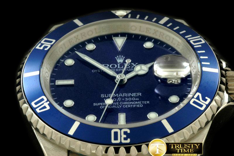 롤렉스 16610 Blue SS Sub Swiss 2824/3135 -ROLSUB107B