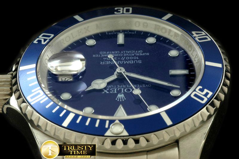 롤렉스 16610 Blue SS Sub Swiss 2824/3135 -ROLSUB107B
