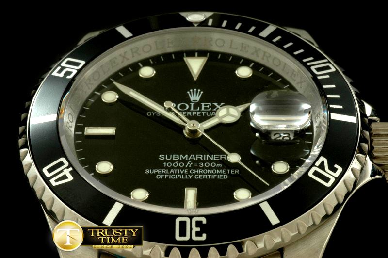 롤렉스 16610 Black SS Sub Asian 2813 -ROLSUB108C