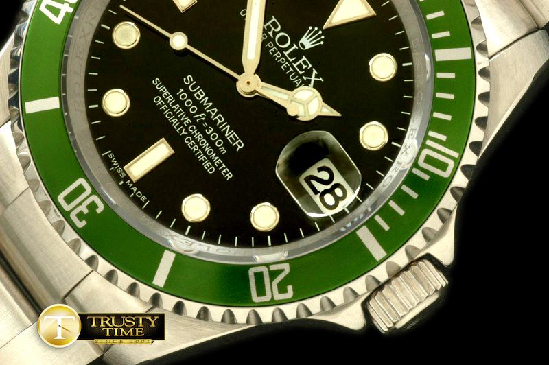 롤렉스 16610LV Black SS Sub Swiss 2824/3135 -ROLSUB109B