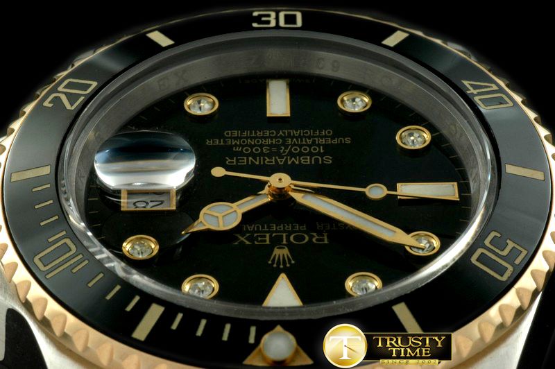 롤렉스 116613 Black TT/Diam Sub Asian 2813 -ROLSUB116A