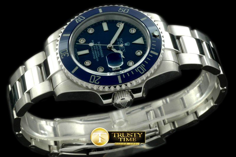 롤렉스 116600 Blue SS/Diam Sub Asian 2836/3135 -ROLSUB117C