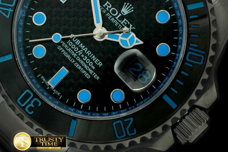 롤렉스 Submariner 11610 Watch What If Edition PVD Blk A2813 -ROLSUB122