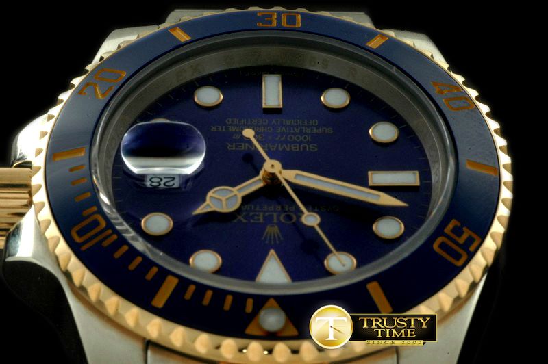 롤렉스 116613 Blue TT Sub Asian 2813 -ROLSUB126A