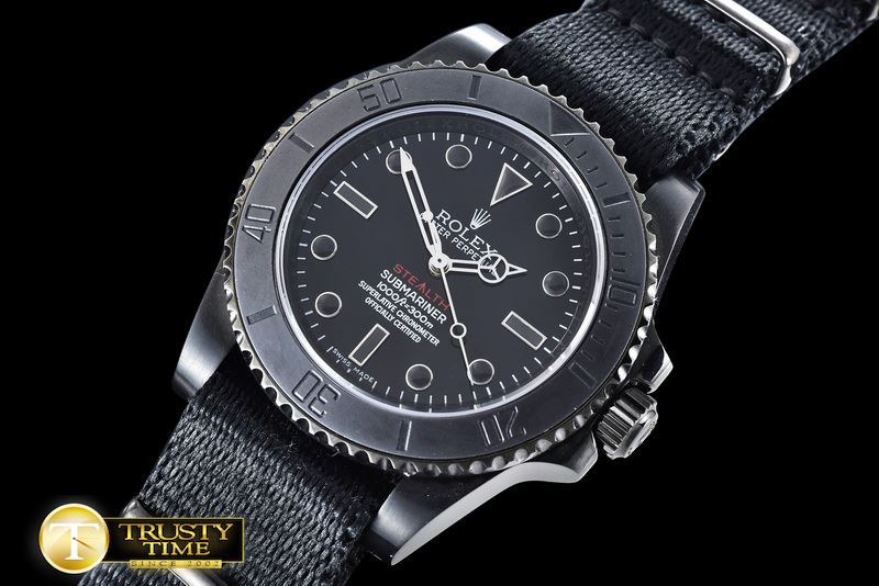 롤렉스 Project X Stealth Sub PVD/Nato JK Asia 2836 -ROLSUB173A