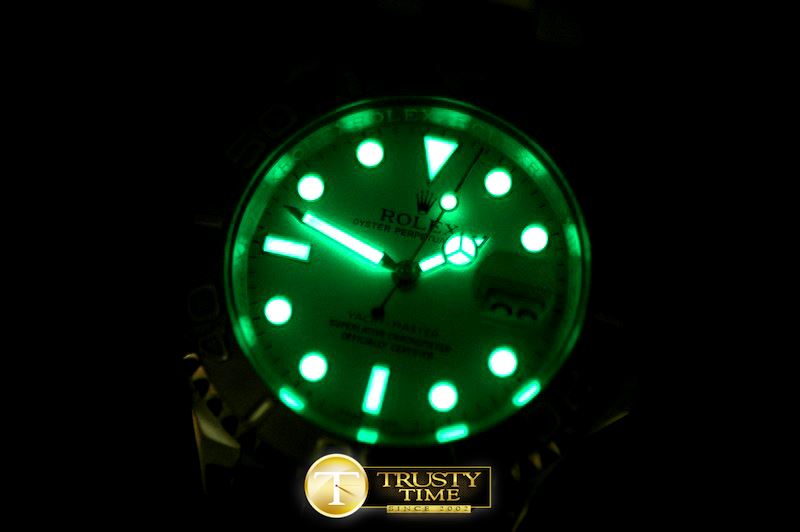 롤렉스 Yachtmaster Men SS Rolesium Asian Eta 2836/3135 -ROLYM051B