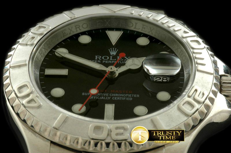 롤렉스 Yachtmaster Men SS Black Asia 2813 -ROLYM052C