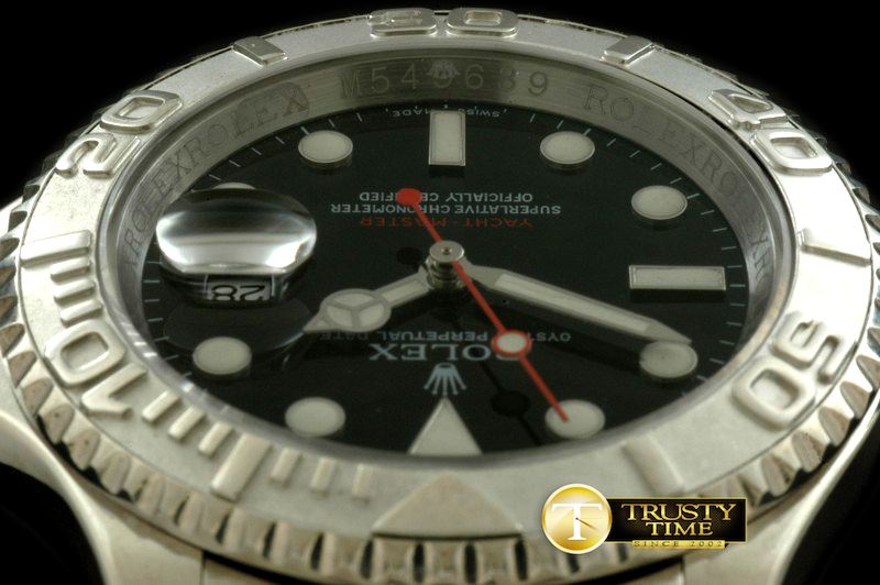 롤렉스 Yachtmaster Men SS Black Asia 2813 -ROLYM052C