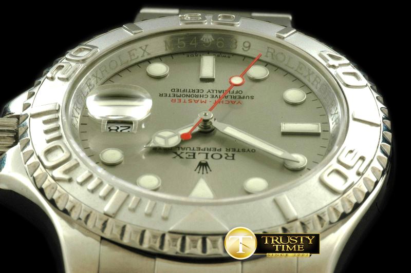 롤렉스 Yachtmaster Men SS Grey Asia 2813 -ROLYM052D