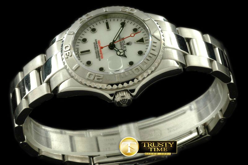 롤렉스 Yachtmaster Mid SS White Swiss Eta 2836/3135 -ROLYM054A