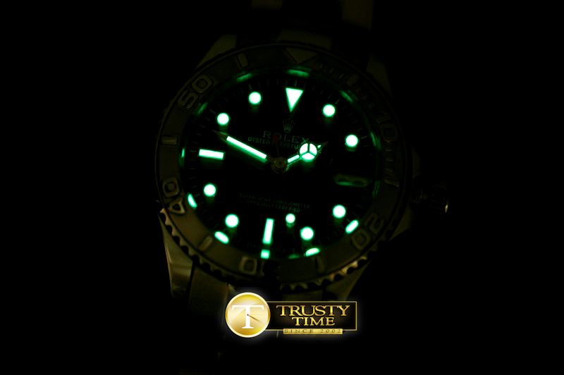 롤렉스 Yachtmaster Mid SS Black Asian Eta 2836/3135 -ROLYM055C