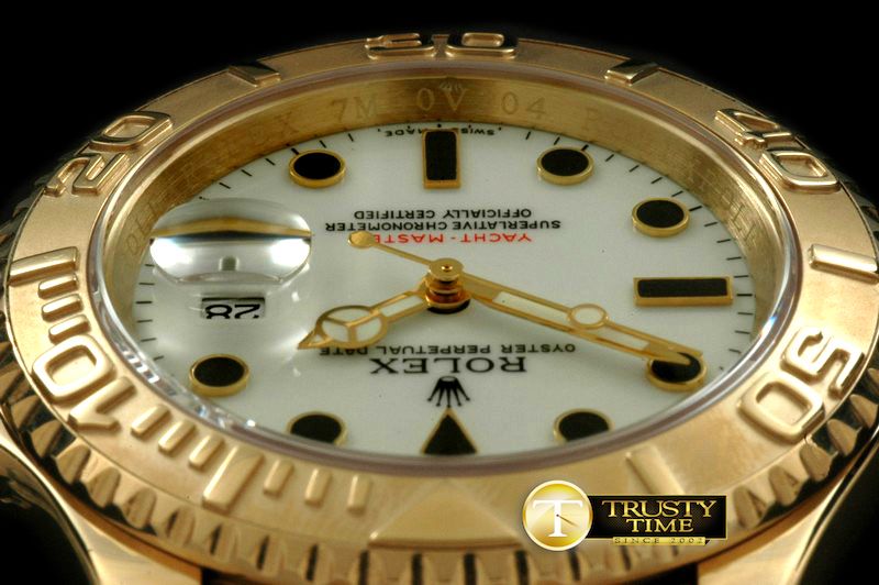 롤렉스 Yachtmaster Men FG White Swiss Eta 2836/3135 -ROLYM067A