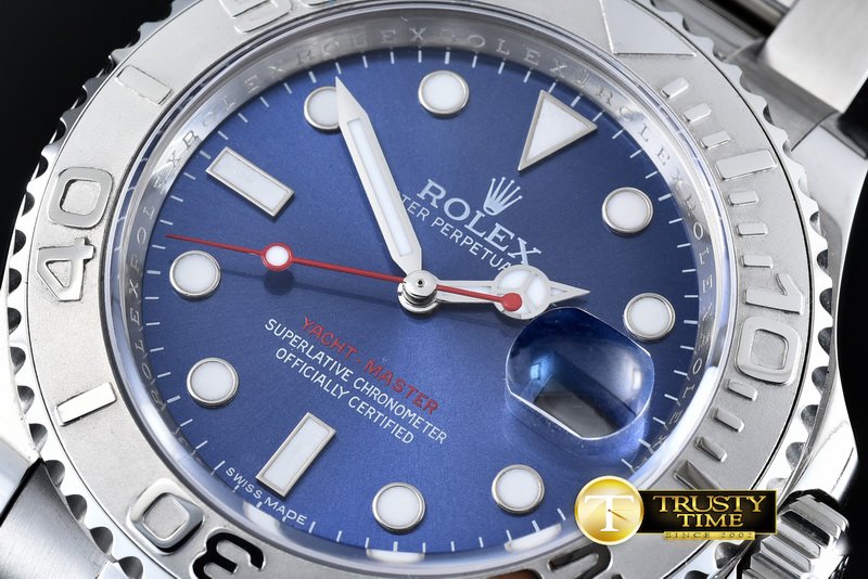 롤렉스 2016 YM Noob Mens SS/SS Blue Asia 2824 -ROLYM087A