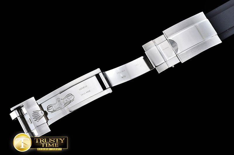 롤렉스 YachtMaster 116655 SS/RU Cer Bez Black JF A2836 -ROLYM101A